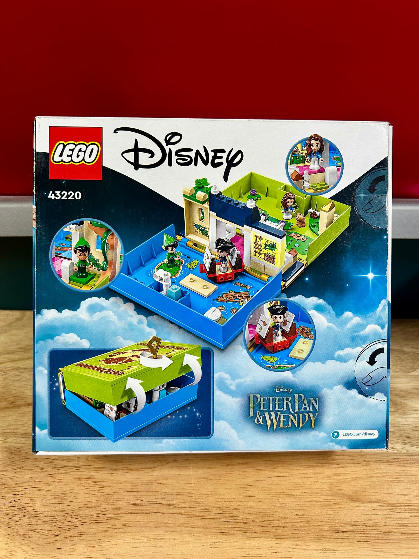 LEGO 43220 Disney Peter Pan & Wendy's Storybook Adventure Set 37850