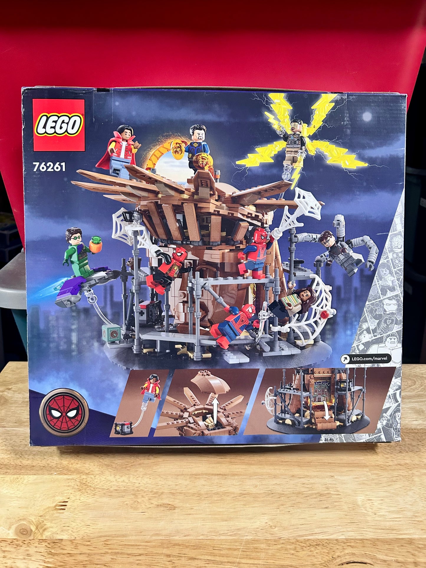 LEGO 76261 Marvel Spider-Man Final Battle Building Set 37672
