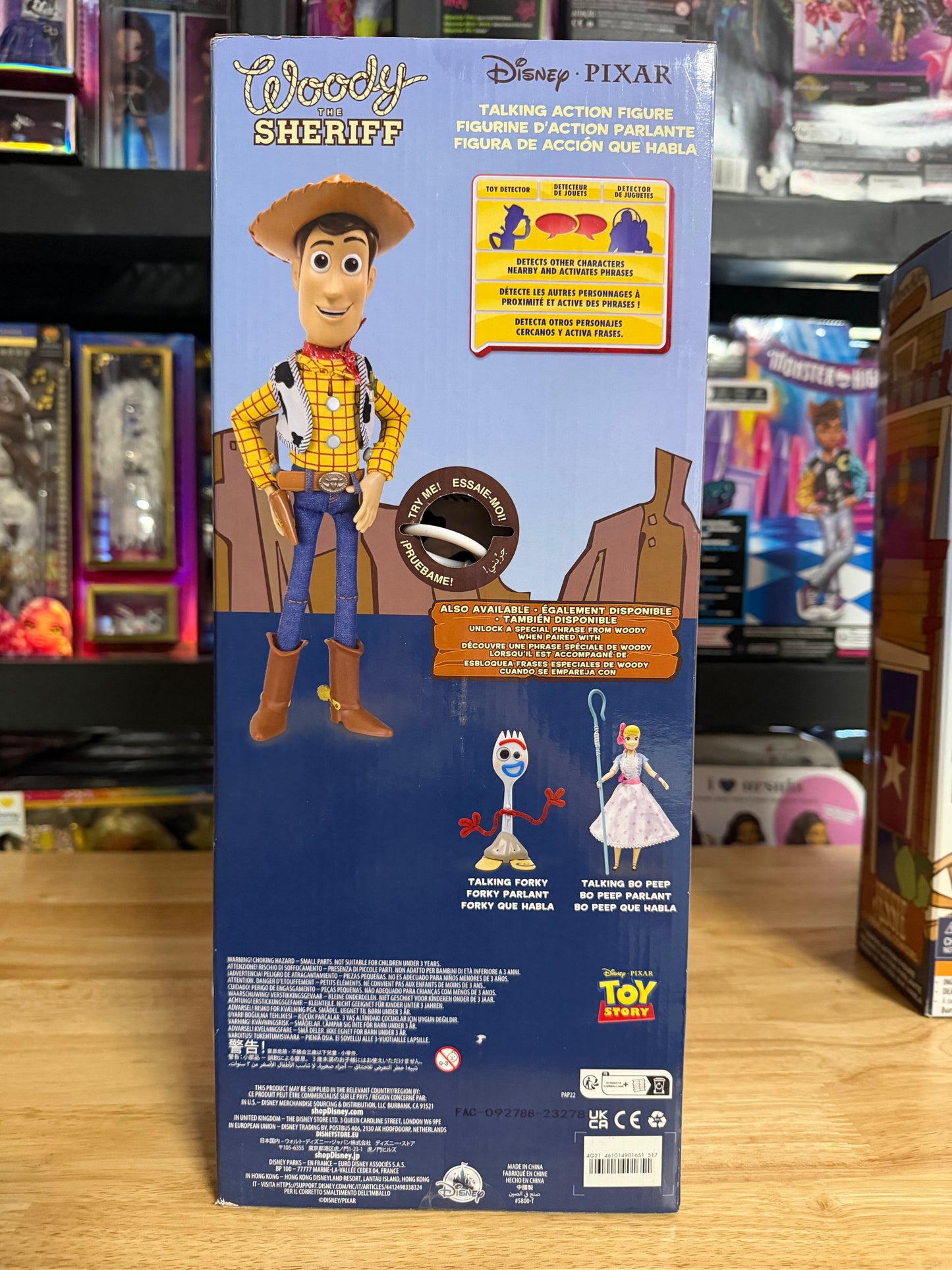 Disney Park Exclusive Toy Story 15” Talking Woody Action Figure 90165