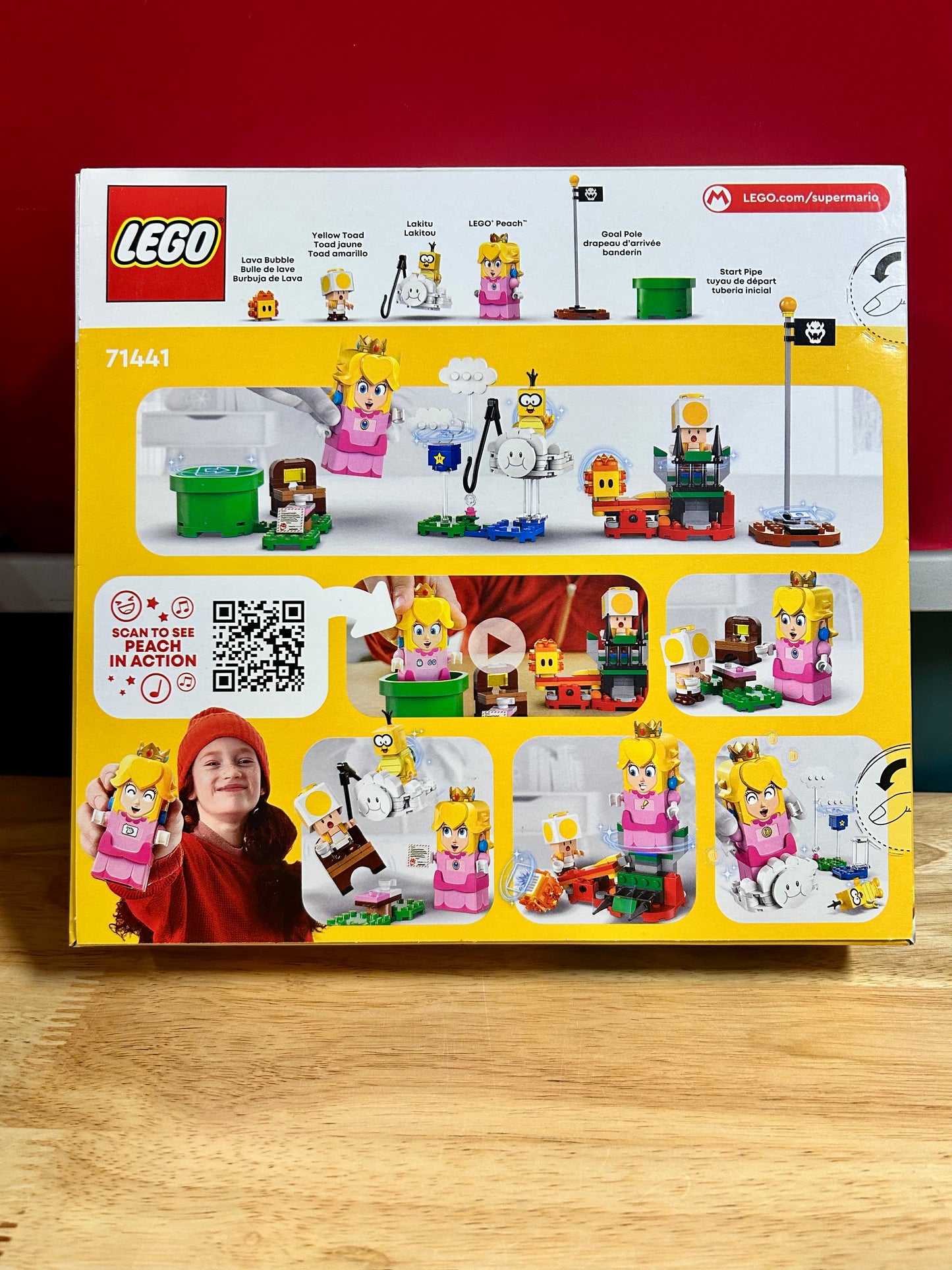 LEGO 71441 Super Mario Adventures with Interactive LEGO Princess Peach 39285