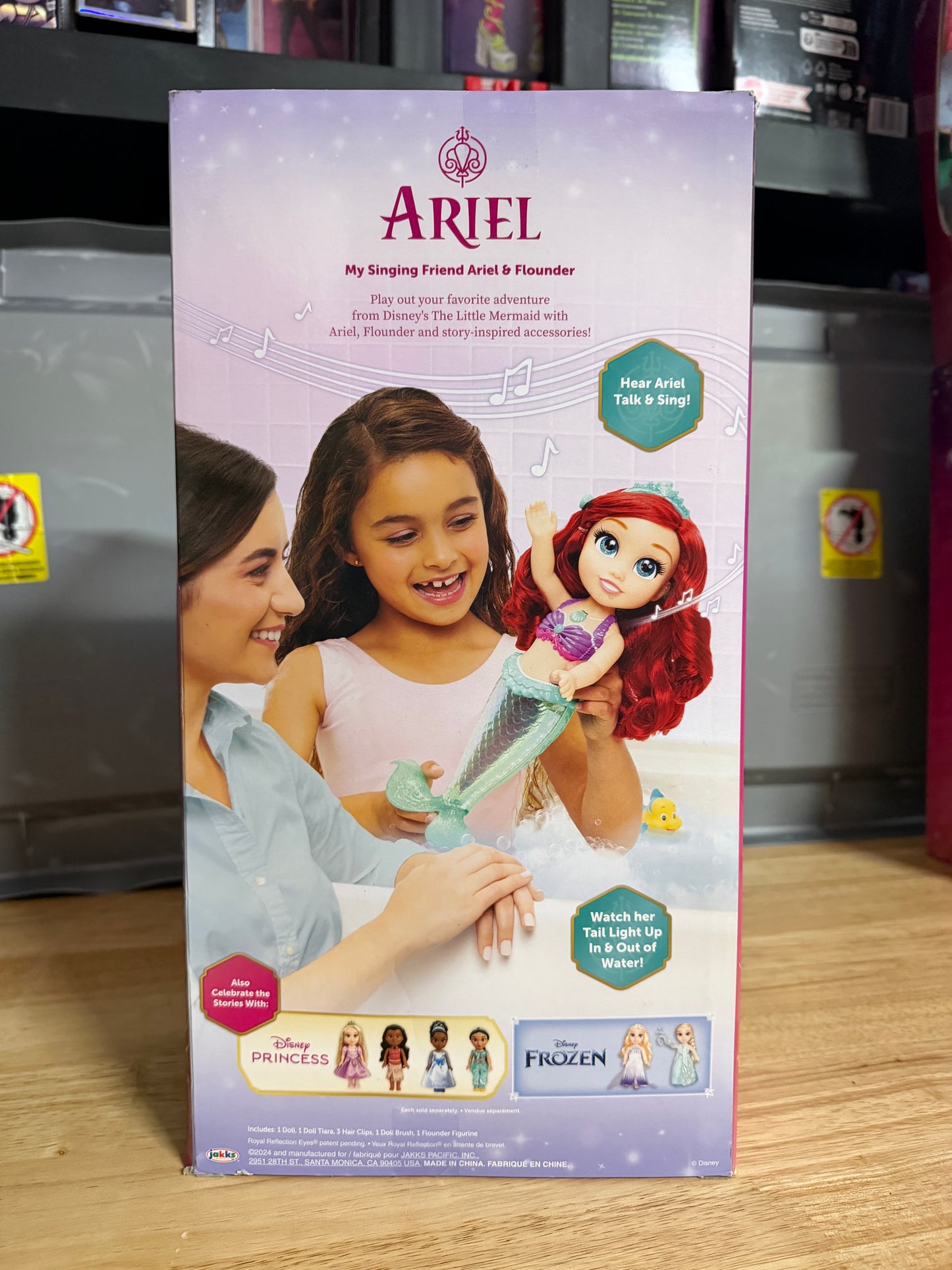 Disney Princess Little Mermaid Ariel 14” Singing Doll 27534