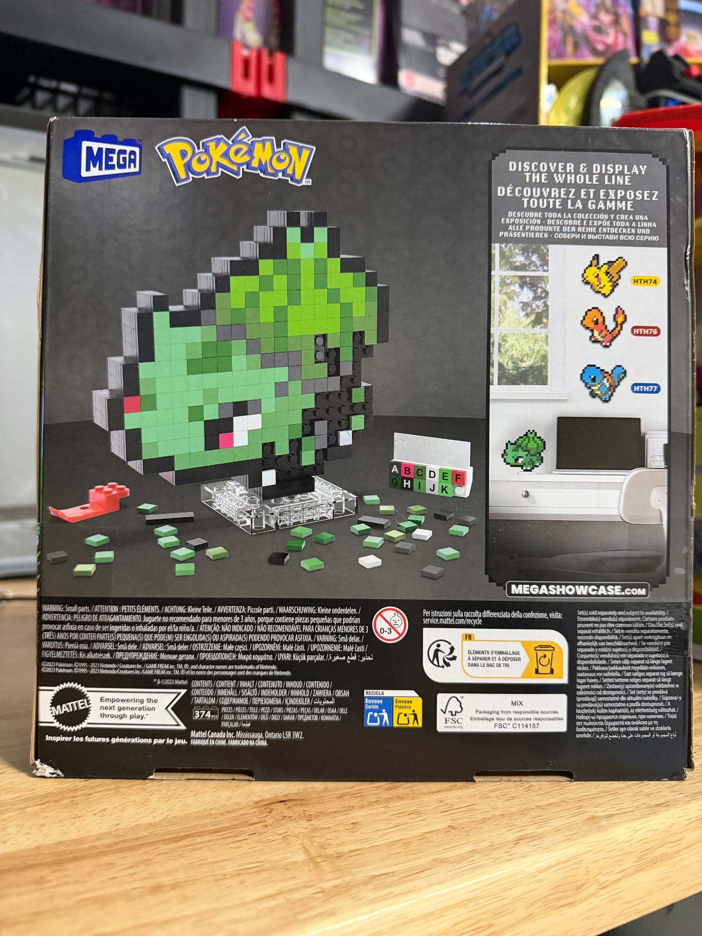MEGA Pokemon Bulbasaur Building Set 19083
