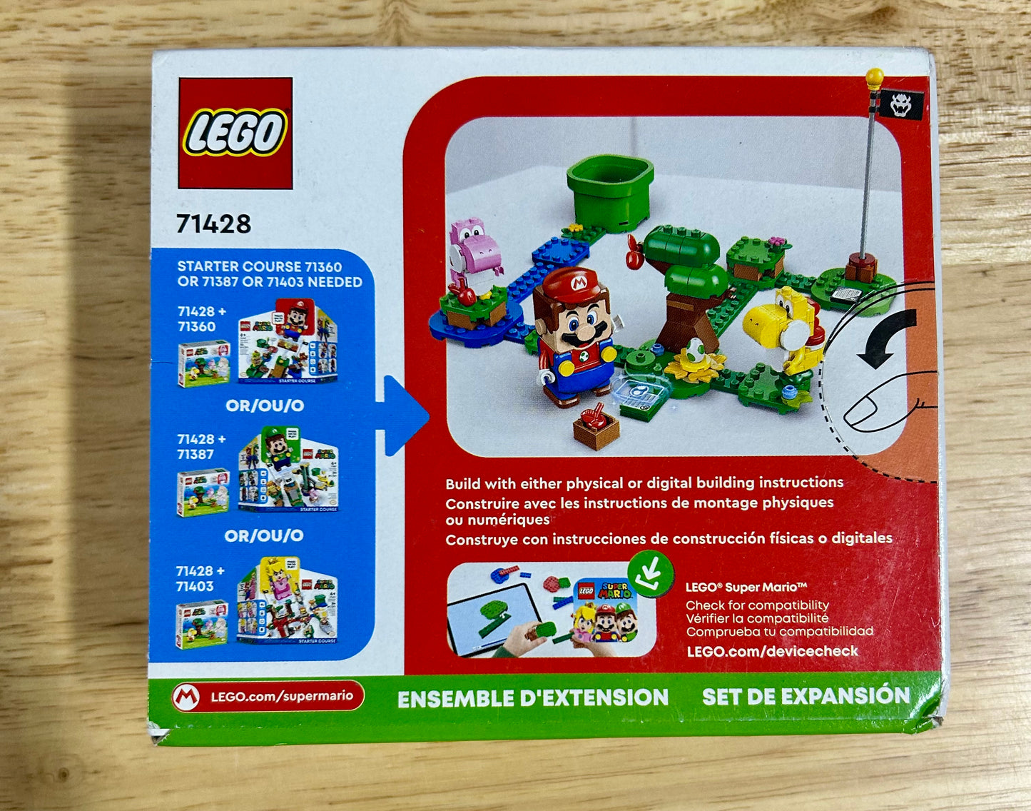 LEGO 71428 Super Mario Yoshis’ Egg-cellent Forest Expansion Set 391740