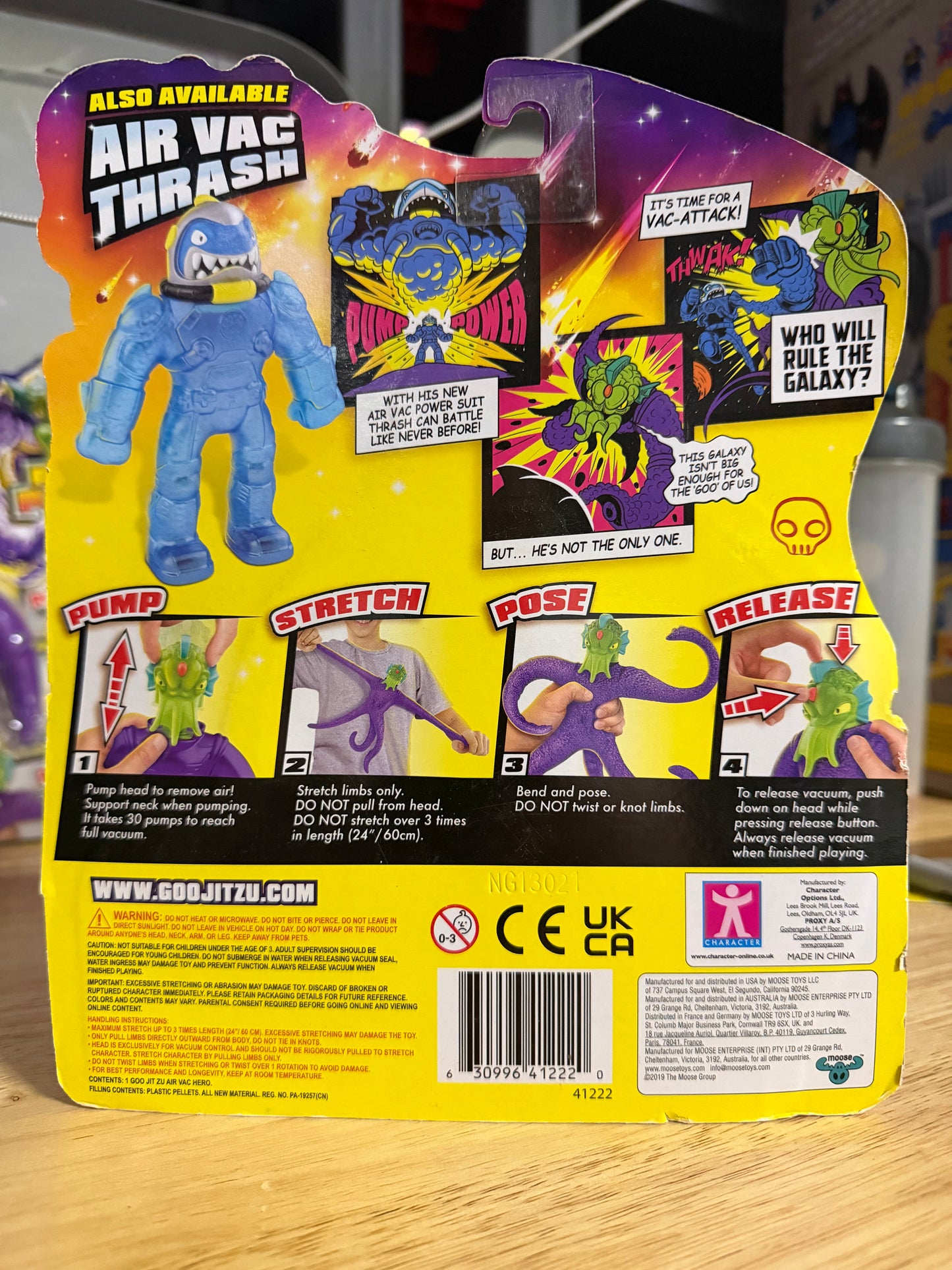 Hero’s of Goo Jit Zu Galaxy Attack Air Vac Orbitox 41222
