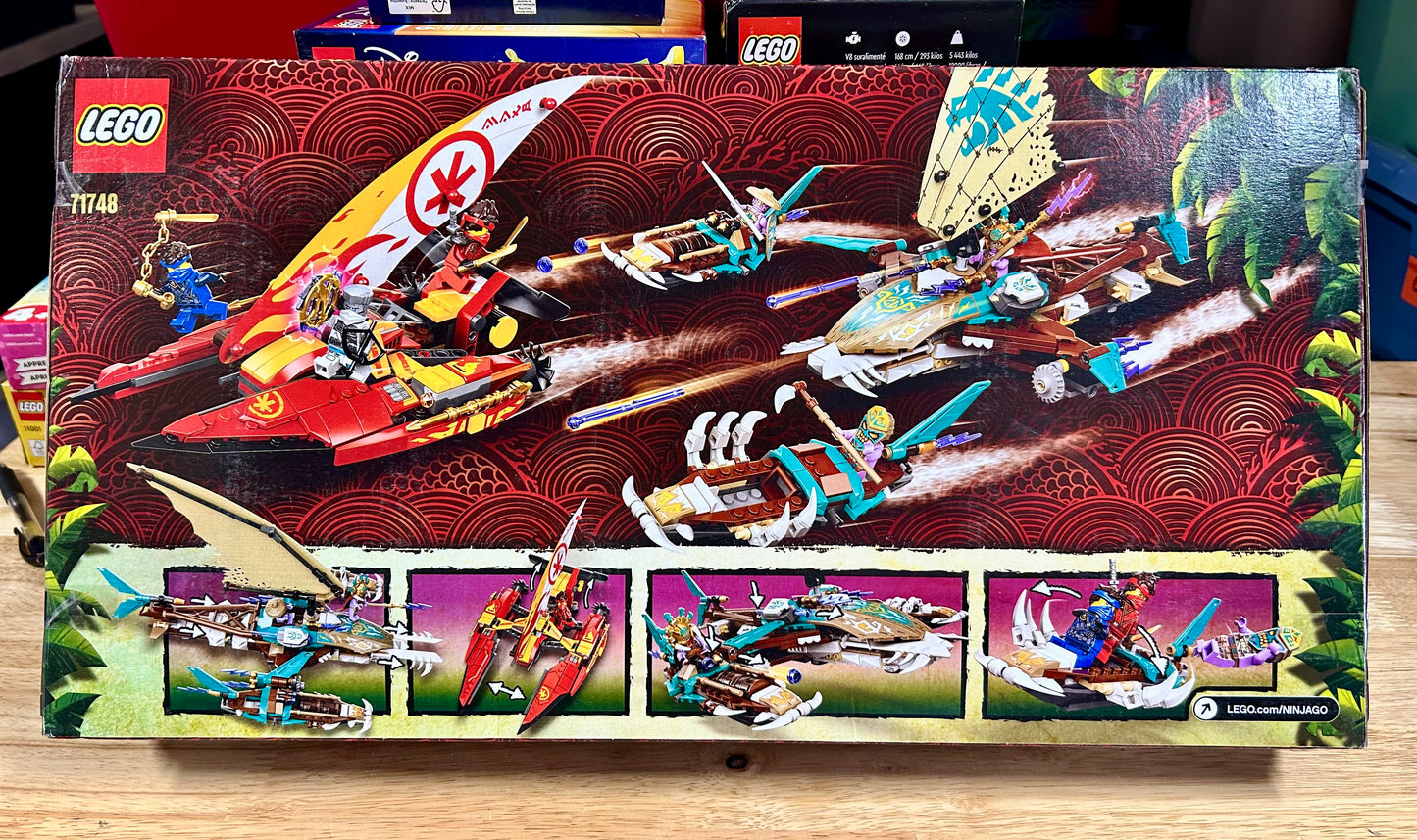 Lego 71748 Ninjago Catamaran Sea Battle 336857