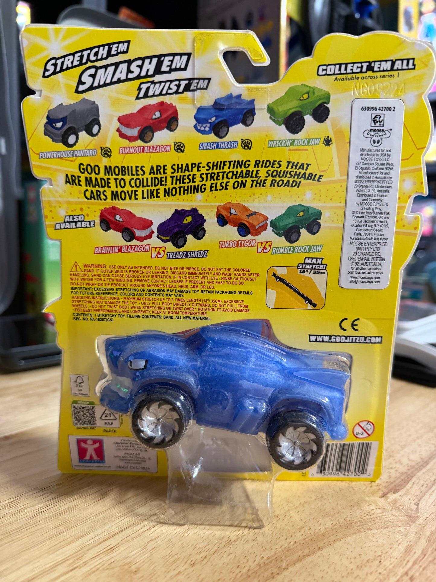 Heroes of Goo Jit Zu Goo Mobiles Car Single Pack Thrash 42700