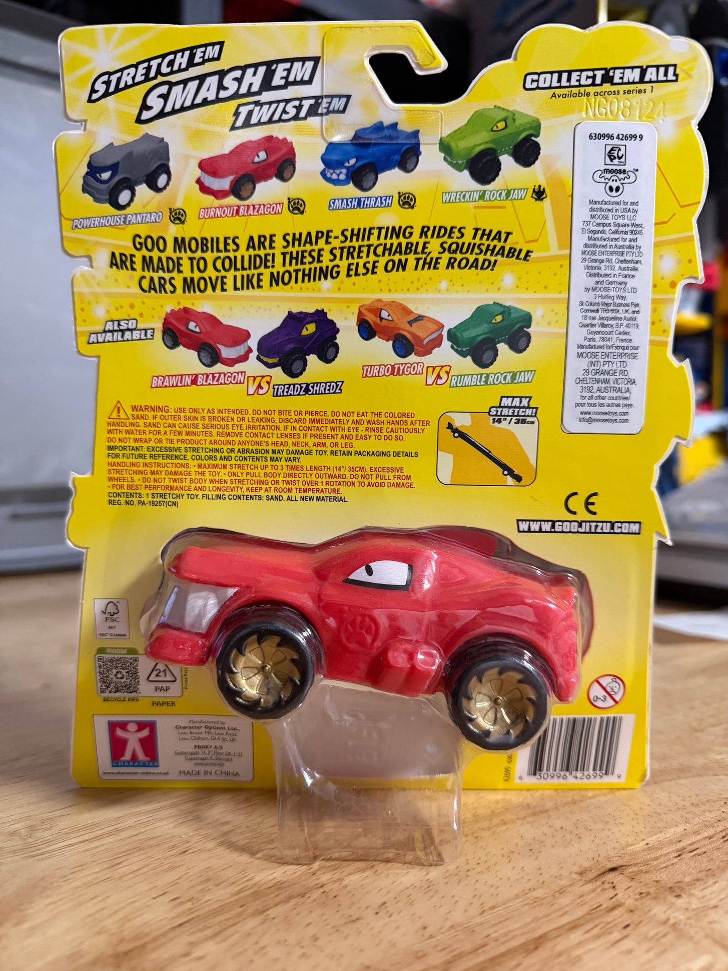 Heroes of Goo Jit Zu Goo Mobiles Burnout Blazagon 42699