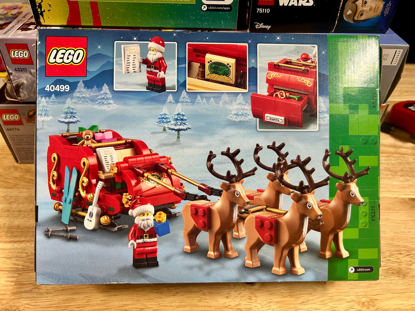 LEGO 40499 Santa, Sleigh and Reindeer Set 345859
