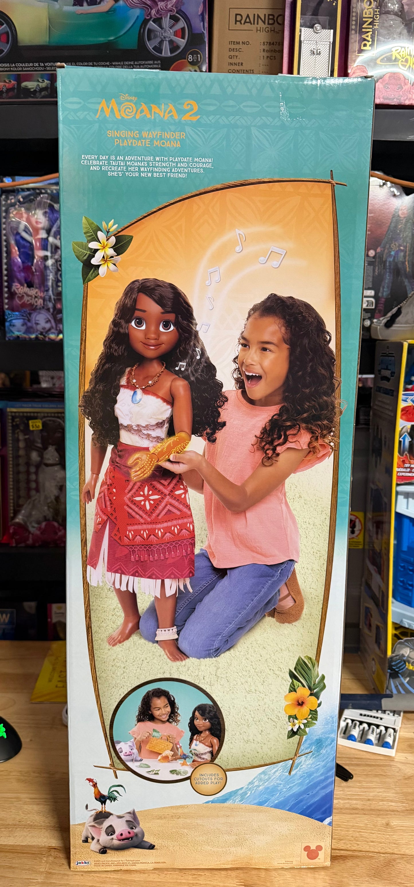 Disney Moana 2 Singing Wayfinder 32” Playdate Moana 27594