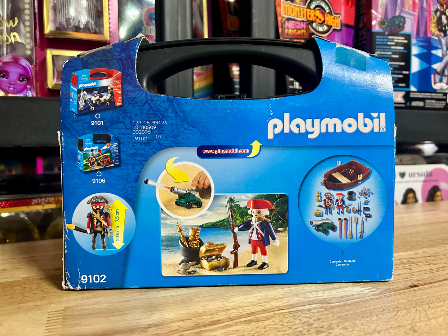 Playmobil 9102 Pirate Raider Carry Case 091024