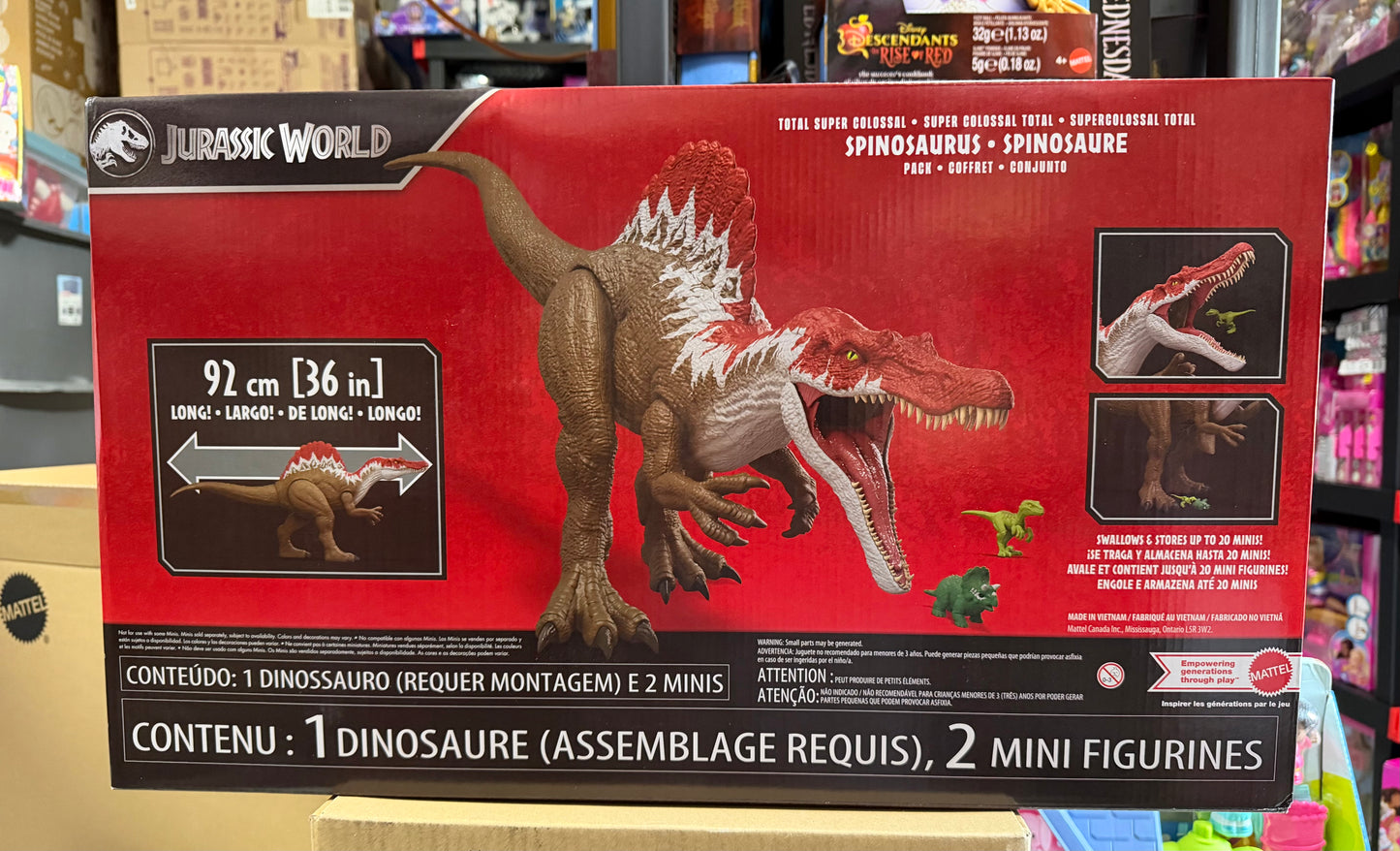 Jurassic World Total Super Colossal Spinosaurus Pack 34765