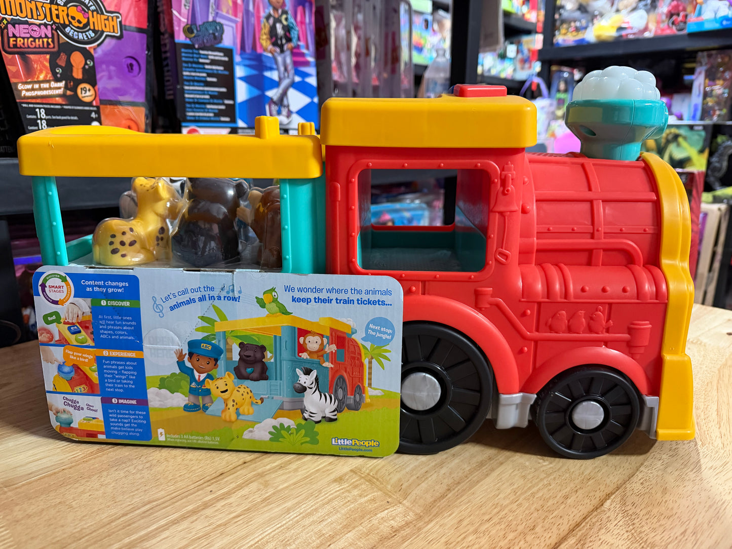 Fisher-Price Little People Big ABC Animal Train 013227