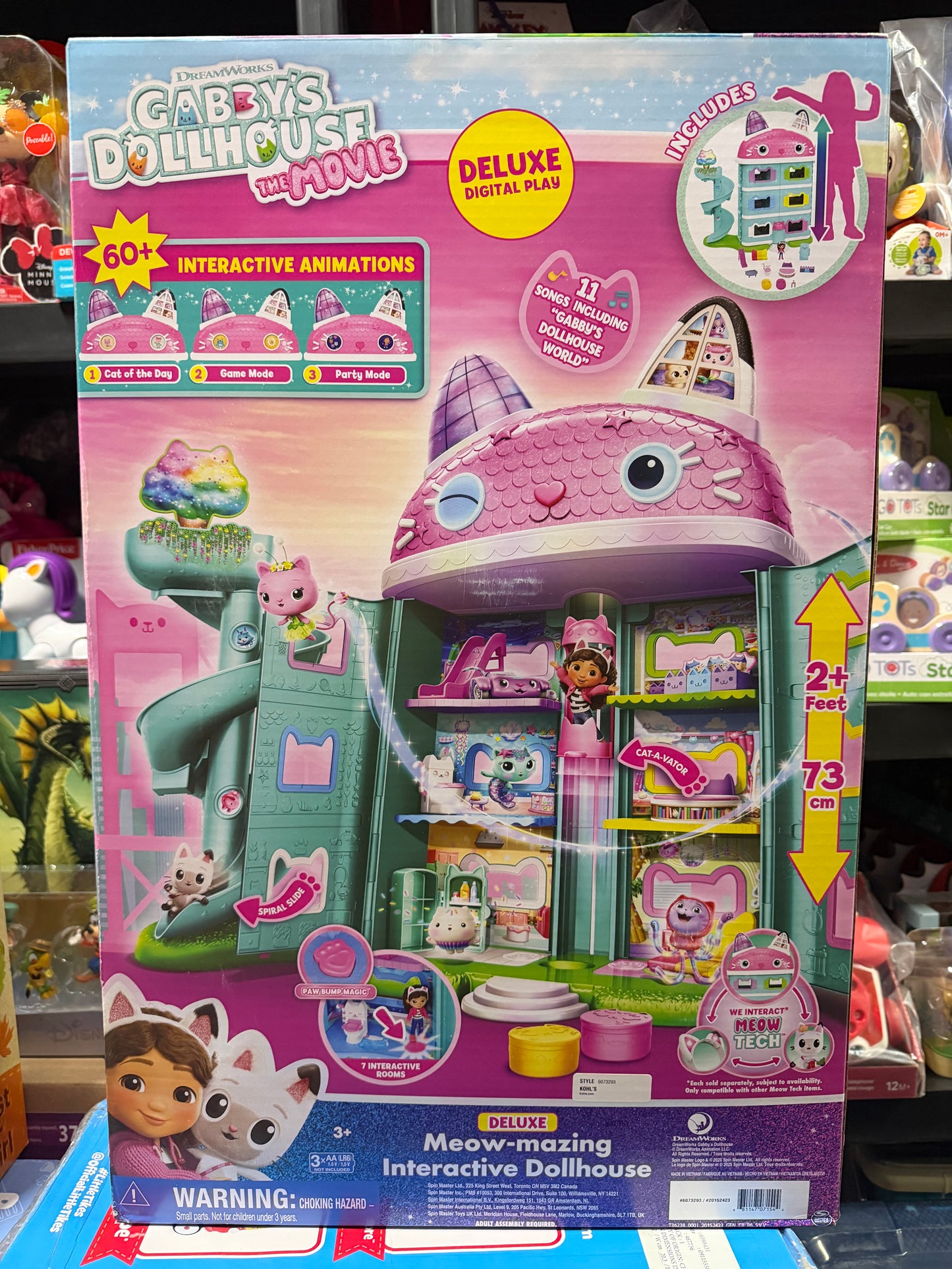 Gabby's Dollhouse: The Movie, Meow-mazing Interactive Dollhouse 071544