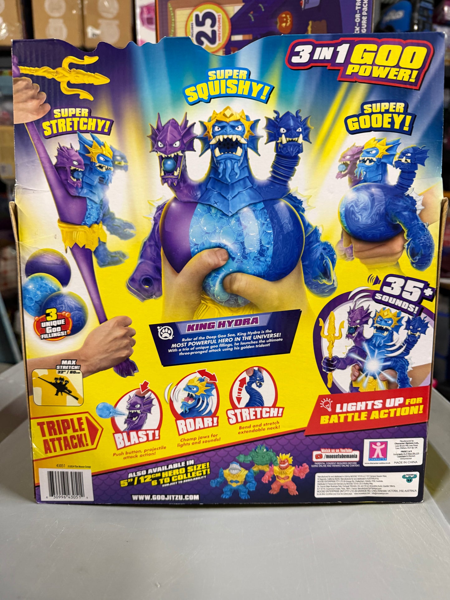 Heroes of Goo Jit Zu King Hydra Deep Goo Sea Figure 430514