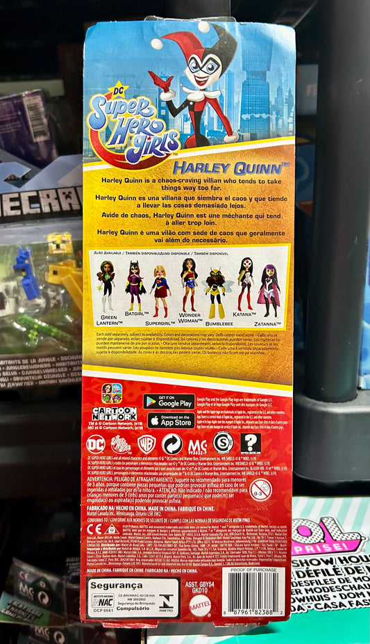 DC Super Hero Girls Harley Quinn 11.5” Action Doll 82388