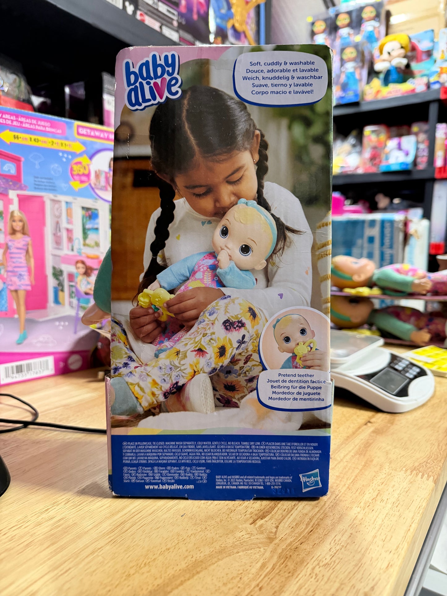 Baby Alive Soft ‘n Cute Doll, Blonde Hair 195489