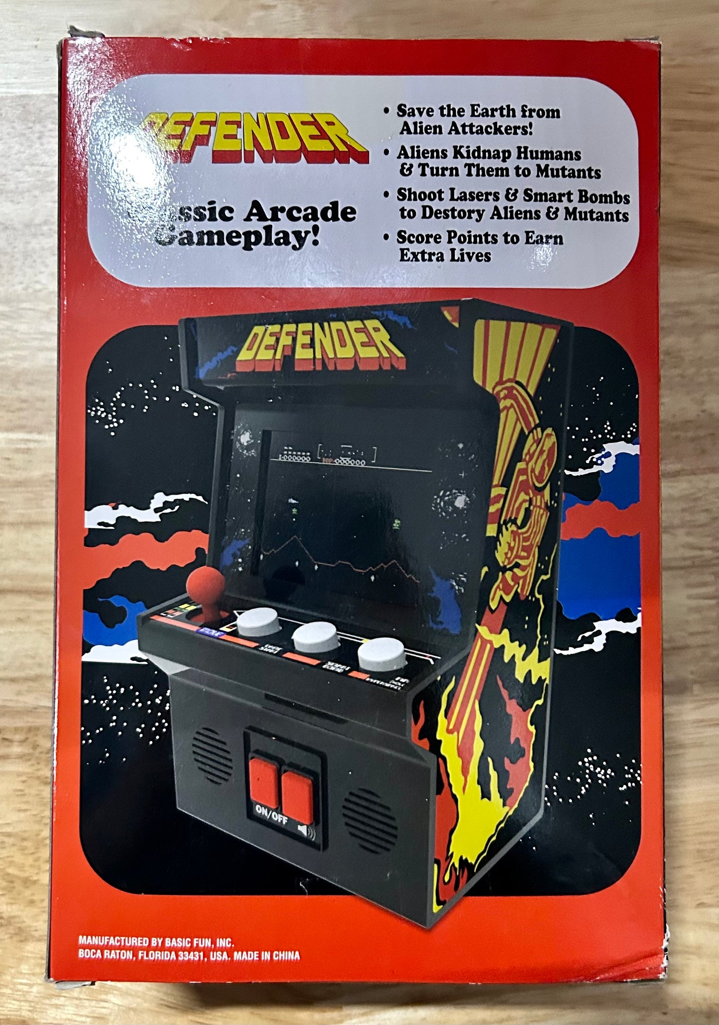 Arcade Classics - Defender Retro Mini Arcade Game
