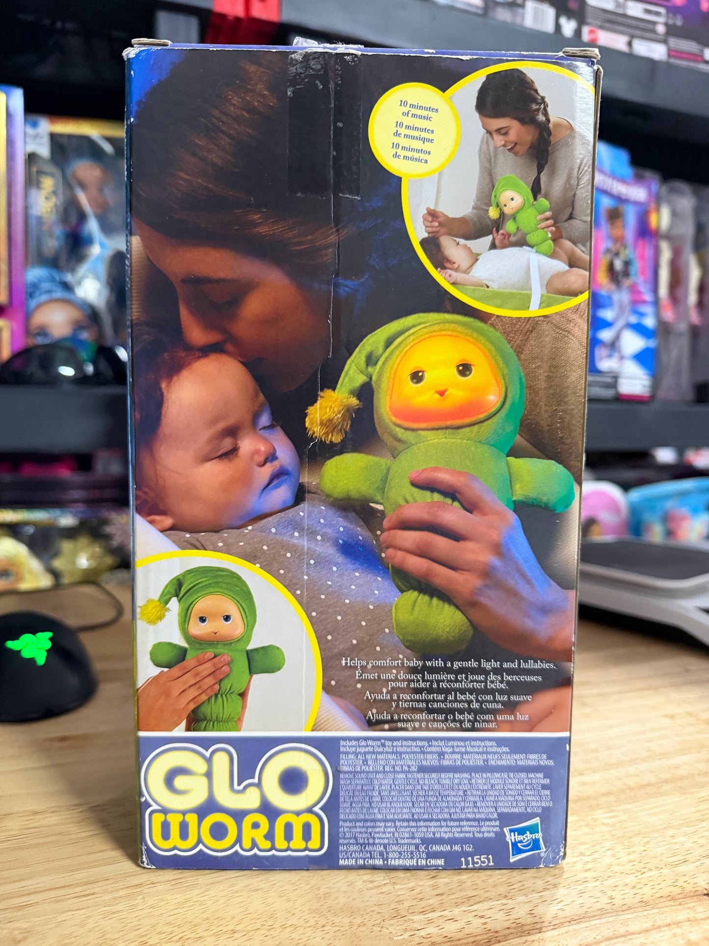 Playskool Classic Glo Worm Plush 697083