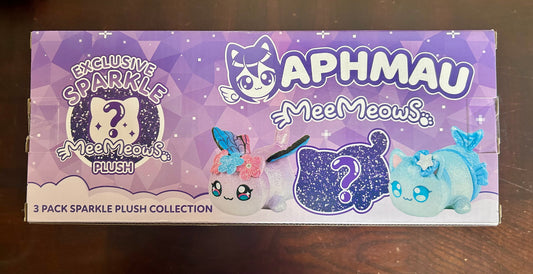 Aphmau 6” MeeMeow Plush Sparkle Collection 3-Pack 66095