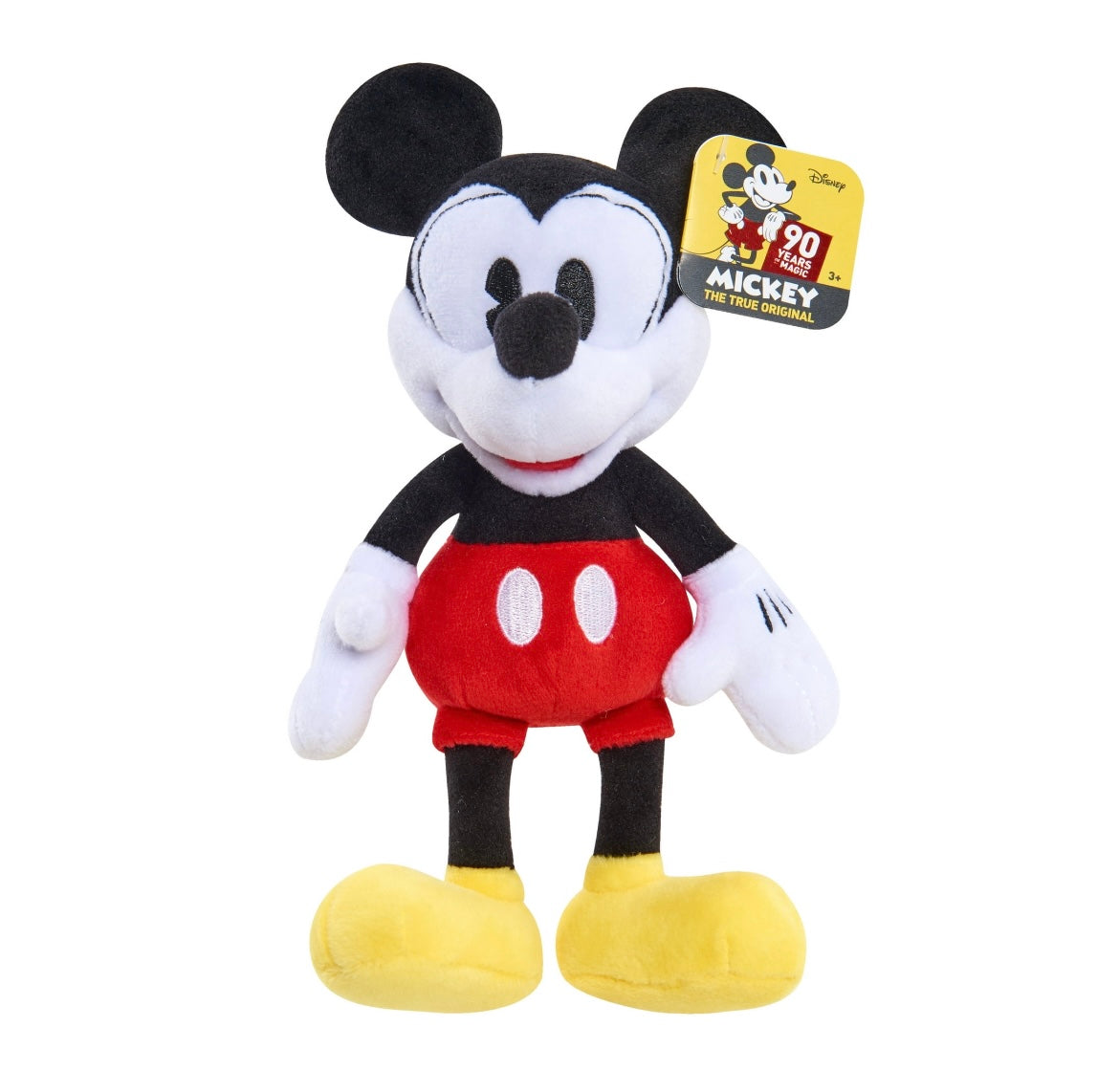 Mickey Mouse 90th Anniversary Bean Plush Pie-Eye Mickey 12232