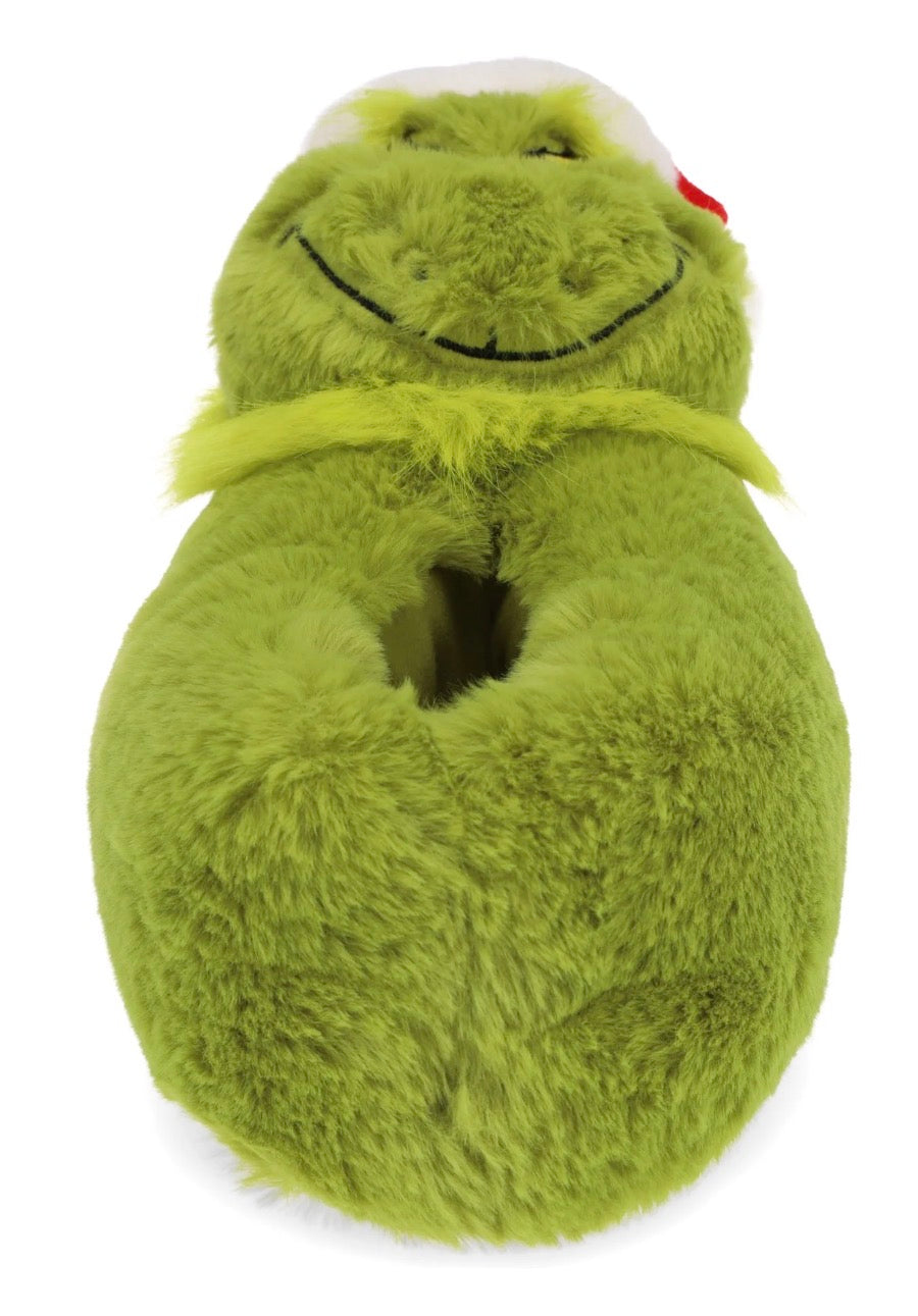 Grinch Little Boys 3D Scuff Slippers Size (11-12) 23953