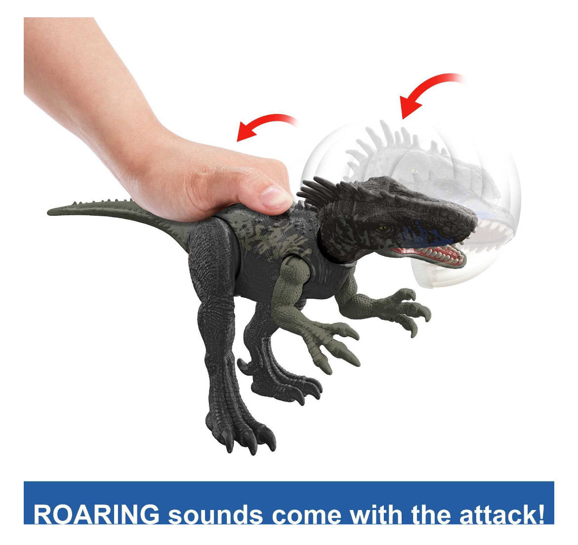Jurassic World Dominion Wild Roar Dryptosaurus Dinosaur Action Figure Sound & Motion