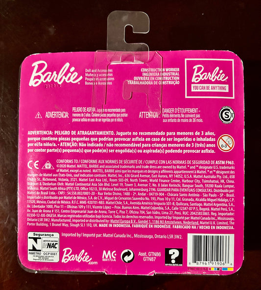 Barbie Chelsea Can Be Career Doll Construction Worker Set 91906