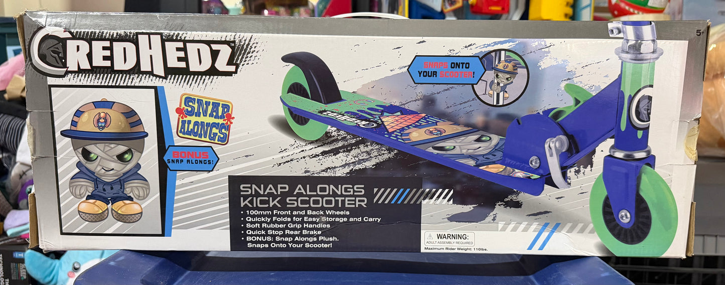 Monster Snap Along 2 Wheel Kick Scooter 030696