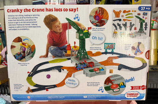 Thomas & Friends Talking Cranky Delivery Train Set 123803