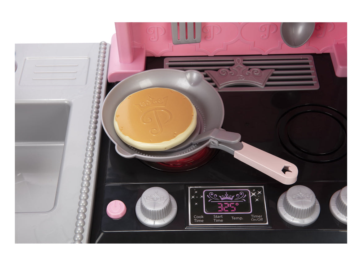 Disney Princess Style Collection Gourmet Smart Kitchen Includes Sounds, Lights, 20 Peices