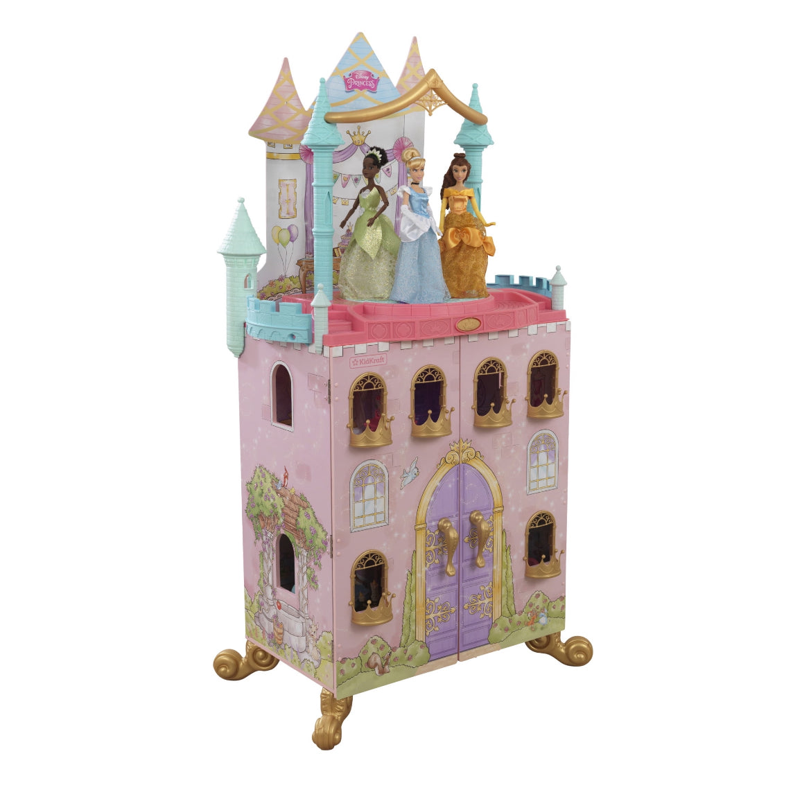 KidKraft Disney Princess Dance & Dream Wooden Dollhouse