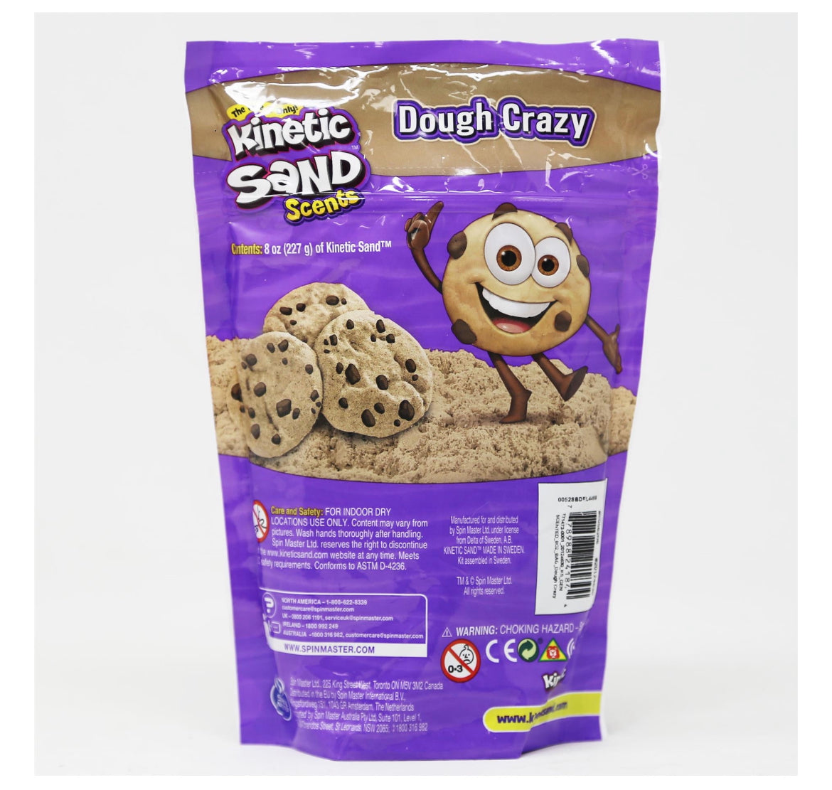 Kinetic Sand Scents, 8oz Light Brown Dough Crazy Scented Kinetic Sand