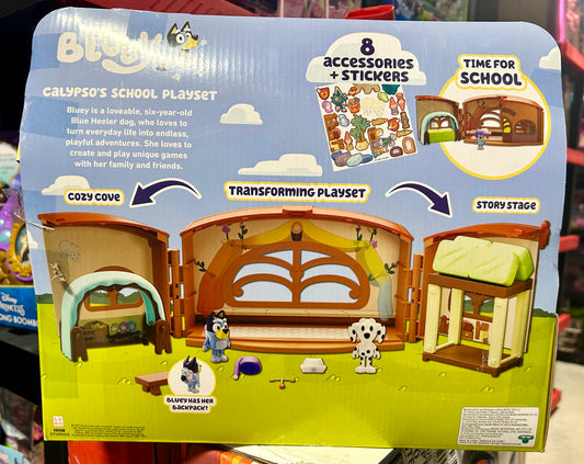 Bluey, School Friends Calypso's School Playset 17337