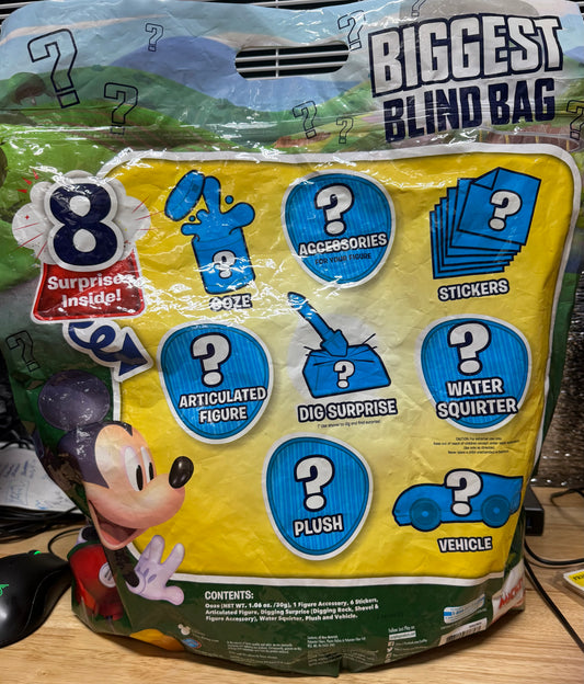 Disney Junior Mickey Biggest Blind Bag 8-Surprises 38636