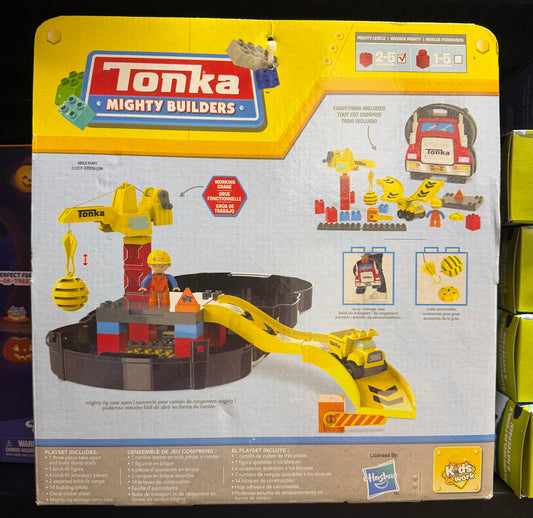 Tonka Mighty Builders Mighty Rig Case Set 33555