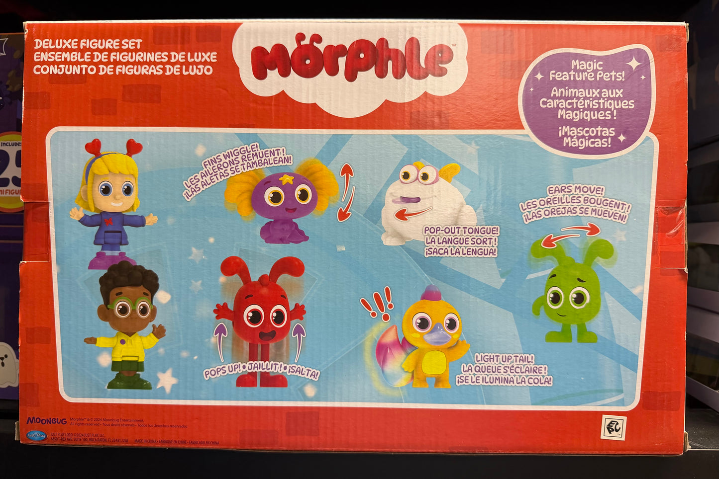 Morphle Magic Feature Pets Deluxe Figure Set 42802