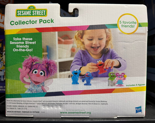 Sesame Street 3” 5-Figure Collector Pack 82257