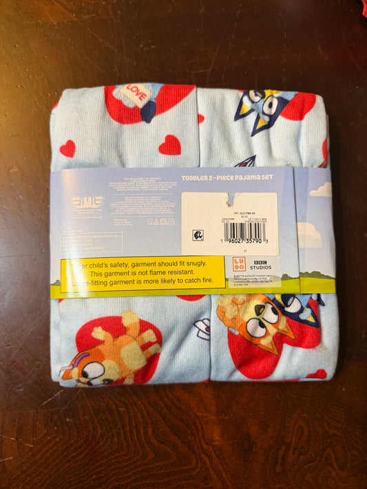 Bluey Kids 2-Piece Pajama Set 3T 35790
