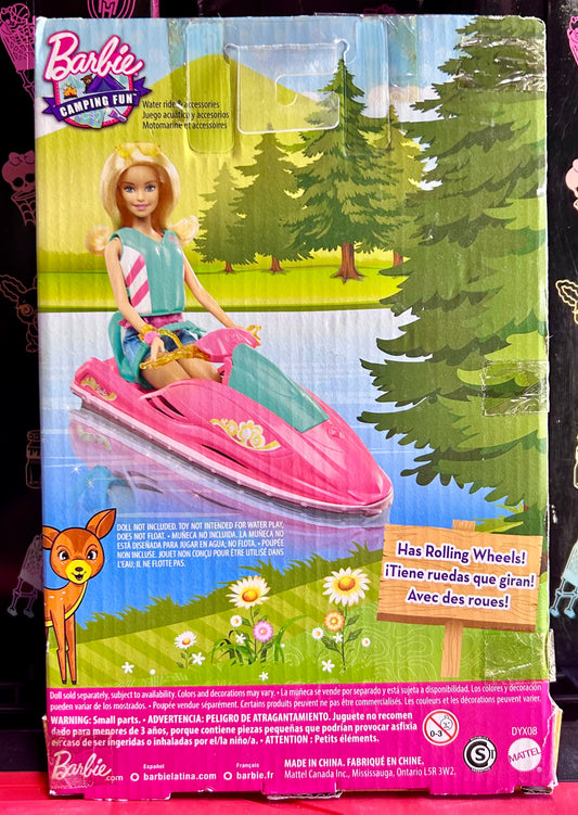 Barbie Camping Fun Jet Ski Set 42442