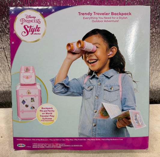 Disney Princess Style Collection Trendy Traveler Backpack Set 22381