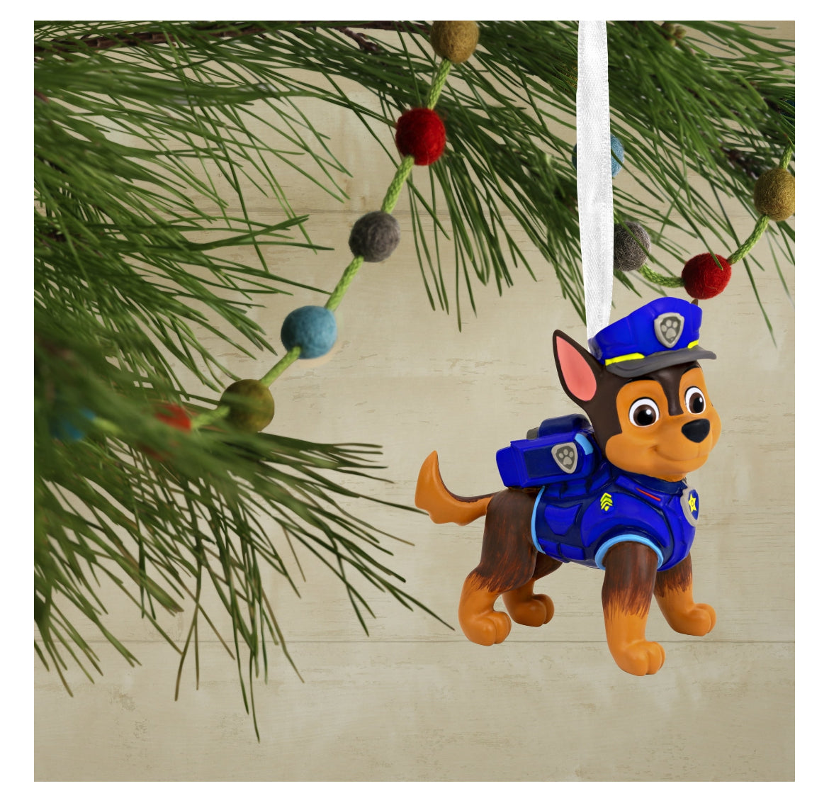 Hallmark Paw Patrol: The Movie Chase Christmas Ornament
