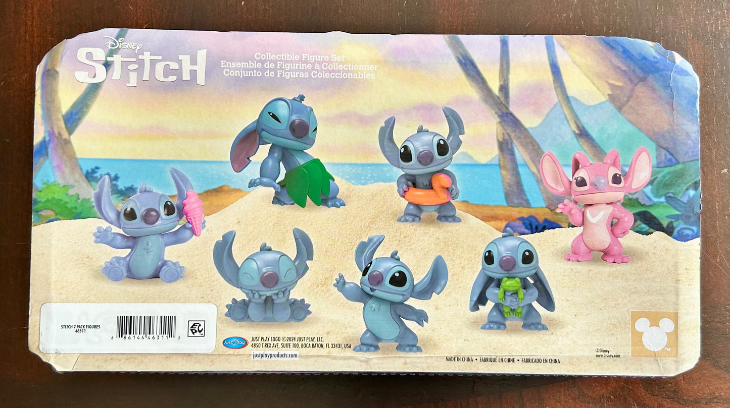Disney Stitch Collectible 3” Figure Set 46311