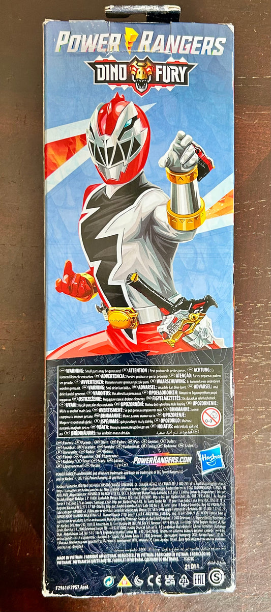 Power Rangers Dino Fury Red Ranger Action Figure 855216