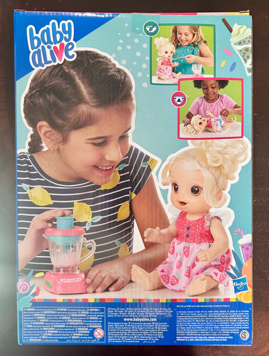 Baby Alive Magical Mixer Baby Doll Strawberry Shake 660322