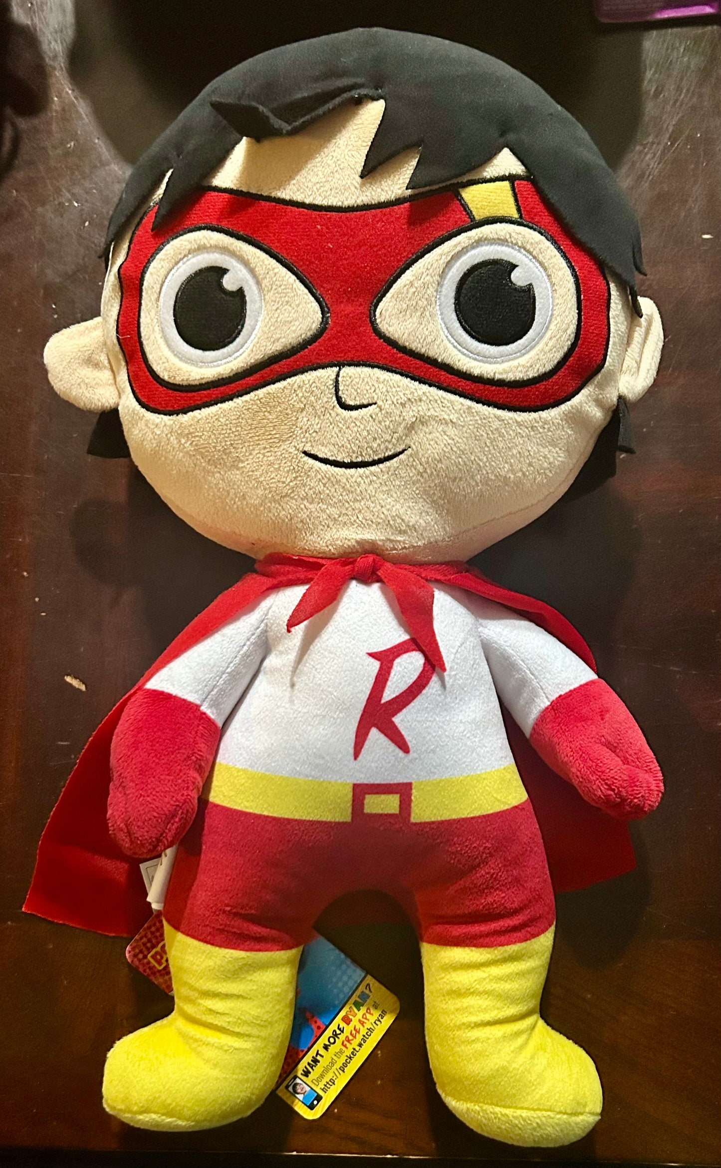 Ryan's World Kids Pillow Buddy Super Hero Ryan 77436