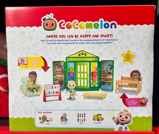 CoComelon School Time Deluxe Playtime Set - JJ, Bella, Ms. Appleberry The Teacher and 5 Accessories 40009