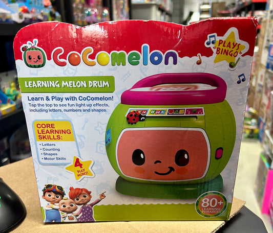 Cocomelon Learning Melon Drum Interactive Lights and Sounds 96139