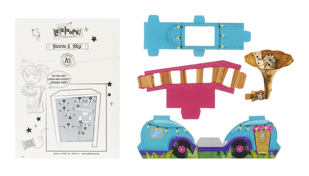 Lalaloopsy Storm E. Sky Doll & Pet Cool Cat Playset 57684