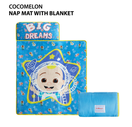 Cocomelon JJ Nap Mat, 21x46” Blue 99502