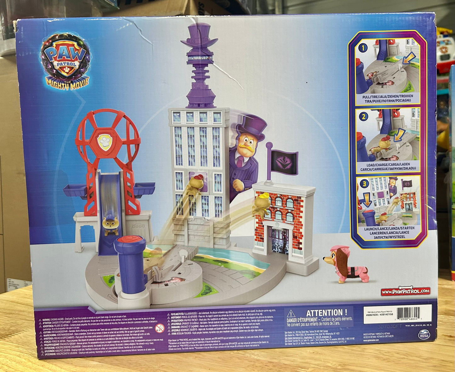 PAW Patrol: The Mighty Movie Liberty & Junior Patrollers Playset 46644